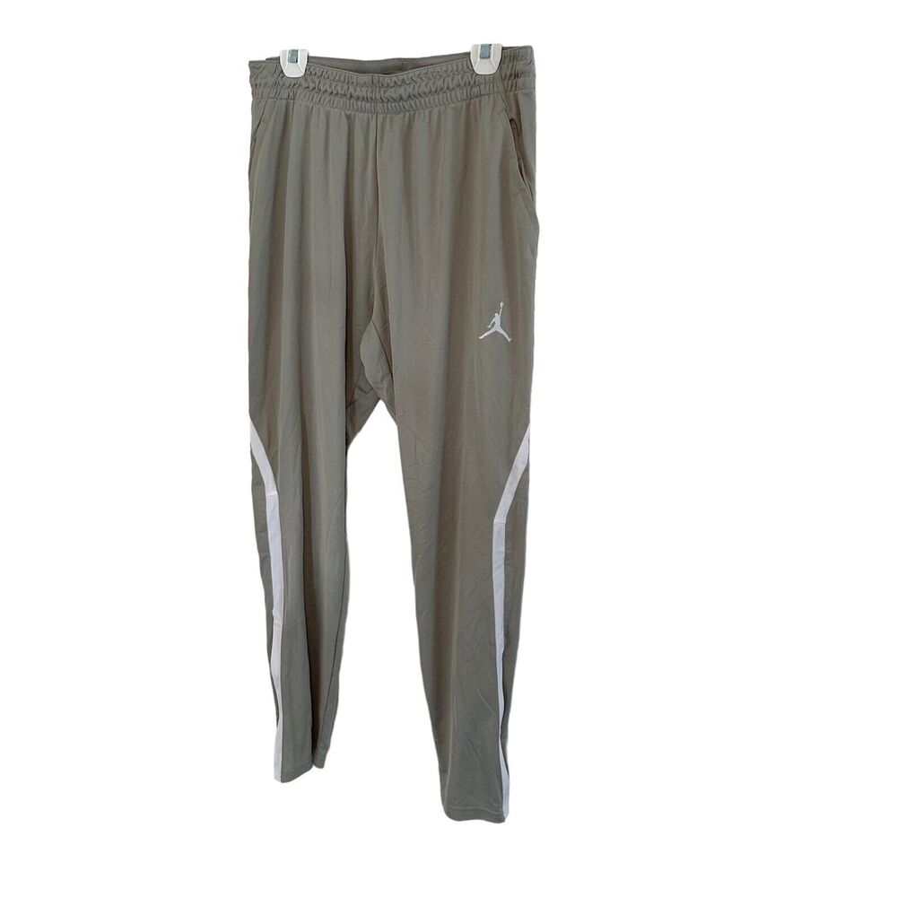 Air Jordan DRI-FIT Sport Woven Pants Gym Green/grey Men's Size XXL track Joggers - Picture 1 of 7